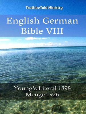 cover image of English German Bible VIII
